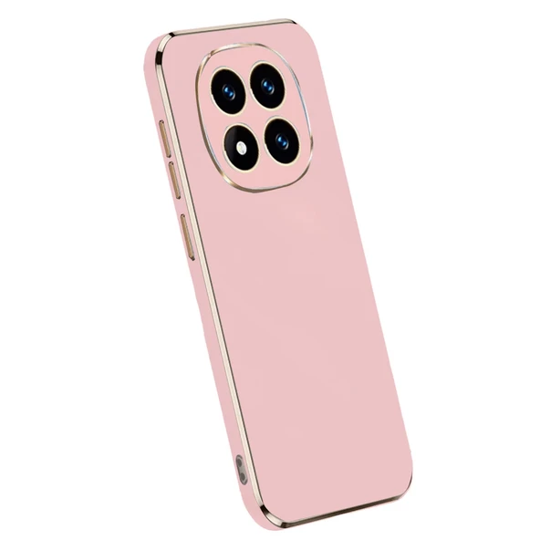 Xiaomi Redmi Note 14 Pro Plus Uyumlu Kılıf Volet Silikon - Pembe ürün görseli 1