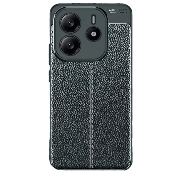 Xiaomi Redmi Note 14 4g Uyumlu Kılıf Auto Focus Kapak - Koyu Yeşil ürün görseli 1
