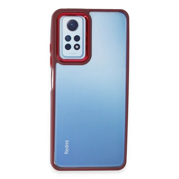 Xiaomi Redmi Note 12 Pro 4g Uyumlu Kılıf Dora Kapak - Kırmızı ürün görseli 1