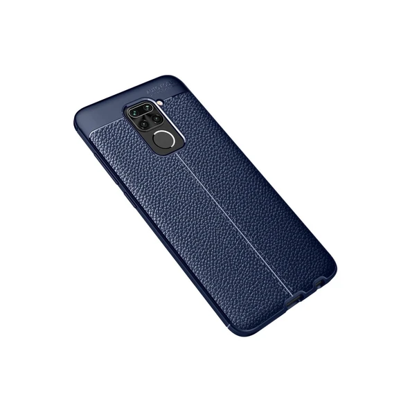 Xiaomi Redmi Note 9 Uyumlu Kılıf Auto Focus Kapak - Lacivert ürün görseli 1