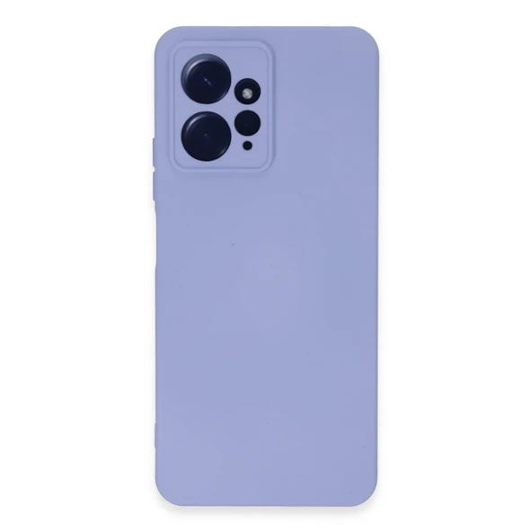 Xiaomi Redmi Note 12 4g Uyumlu Kılıf Nano İçi Kadife Silikon - Lila ürün görseli 1