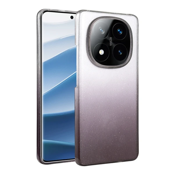 Xiaomi Redmi Note 14 Pro 5g Uyumlu Glossy Kapak - Siyah ürün görseli 1