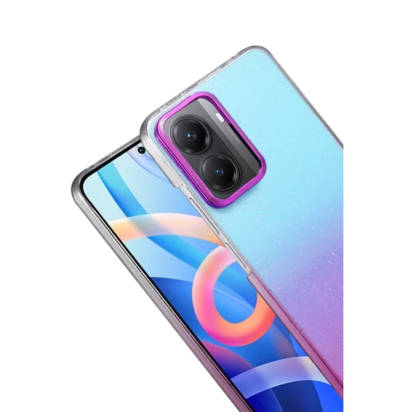 Xiaomi Poco X7 Pro Uyumlu Glossy Kapak - Mor - Resim 3