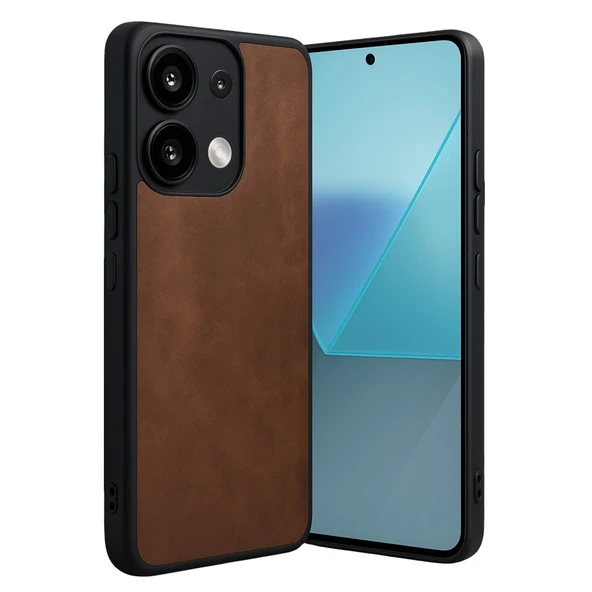 Xiaomi Redmi Note 13 4g Uyumlu Kılıf Aras Deri Kapak - Taba ürün görseli 1