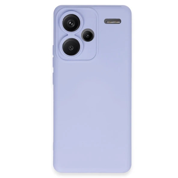 Xiaomi Redmi Note 13 Pro Plus Uyumlu Kılıf Nano İçi Kadife Silikon - Lila ürün görseli 1