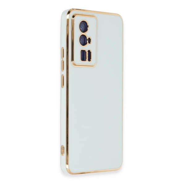 Xiaomi Poco F5 Pro Uyumlu Kılıf Volet Silikon - Açık Yeşil ürün görseli 1