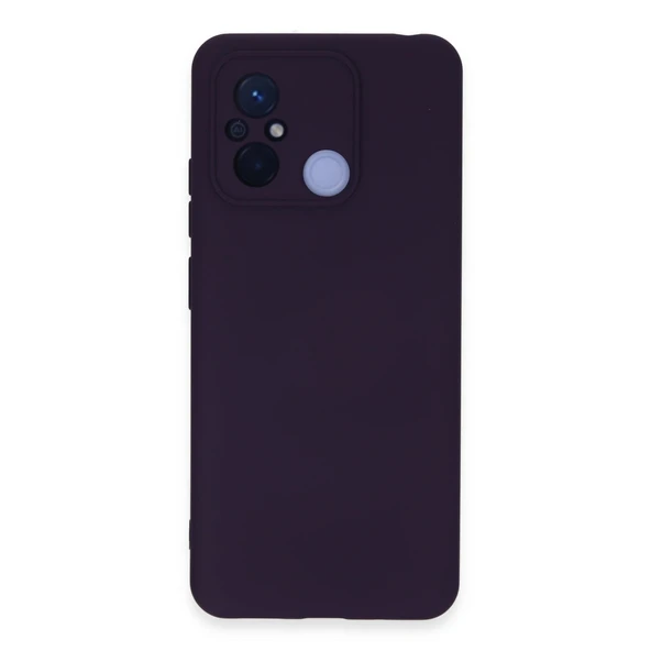 Xiaomi Redmi 12c Uyumlu Kılıf Nano İçi Kadife Silikon - Mor ürün görseli 1