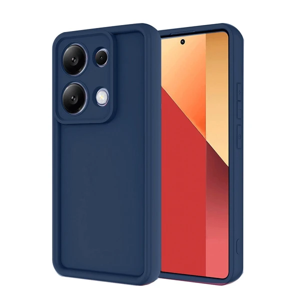 Xiaomi Redmi Note 13 Pro 4g Uyumlu Kılıf Viera Silikon - Lacivert ürün görseli 1