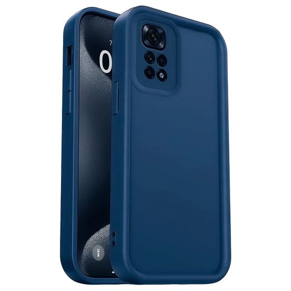 Xiaomi Redmi 10 2022 Uyumlu Kılıf Viera Silikon - Lacivert ürün görseli 1