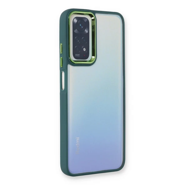 Xiaomi Redmi Note 11 Pro Uyumlu Kılıf Dora Kapak - Haki Yeşil ürün görseli 1