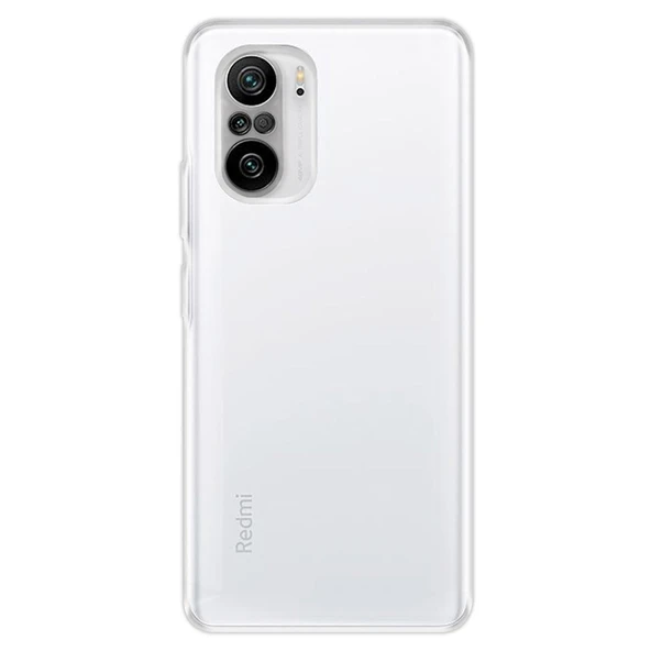 Xiaomi Poco F3 Uyumlu Kılıf Lüx Şeffaf Silikon ürün görseli 1