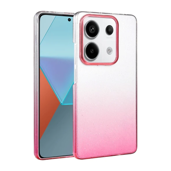 Xiaomi Redmi Note 13 Pro 4g Uyumlu Glossy Kapak - Pembe ürün görseli 1