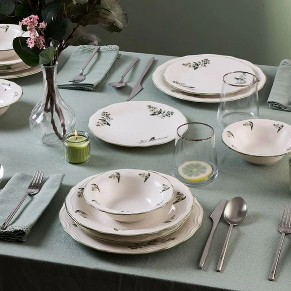 Aryıldız Serena 24 Parça 6 Kişilik Yemek Takımı 153AR265956 ürün görseli 1