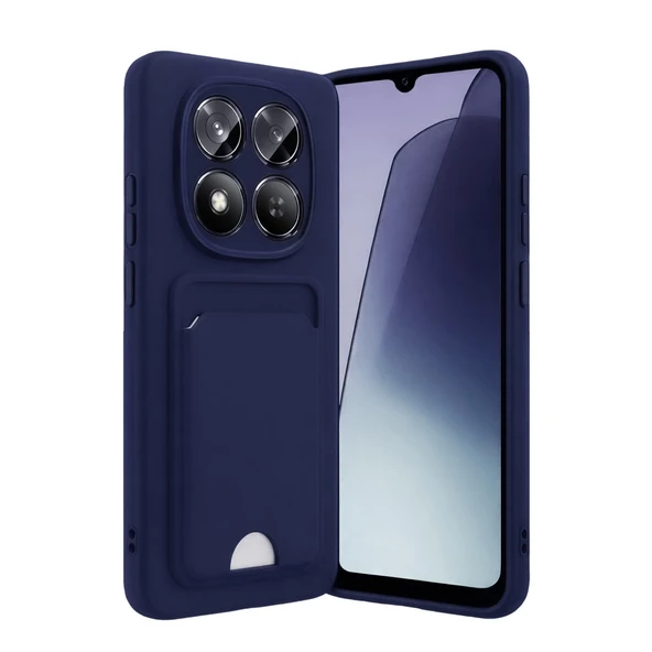 Xiaomi Redmi Note 15 4g Uyumlu Kelvin Kartvizitli Silikon - Lacivert ürün görseli 1