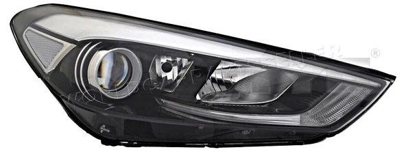 Hyundai Tucson Ön Far Elektrikli Motorlu Gündüz Ledlı Sağ 2014- (Oem No:  92102-D7000) ürün görseli 1