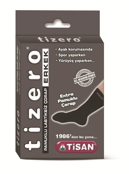 Tizero Pamuklu Çorap - Erkek ürün görseli 1
