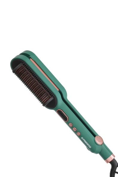 POWERTEC TR-2820 Fırçalı-Dalgalı Ionic Saç Düzleştirici - Resim 3
