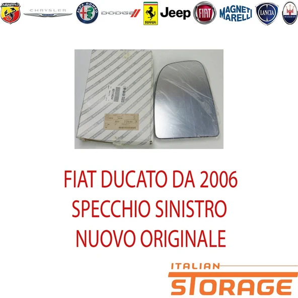 Fiat Ducato (2006 Yılında Çıkan Kasa) Dış Ayna Camı Üst Sol (Oem No: 71748244) ürün görseli 1