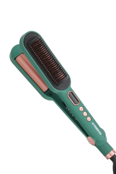 POWERTEC TR-2820 Fırçalı-Dalgalı Ionic Saç Düzleştirici - Resim 5