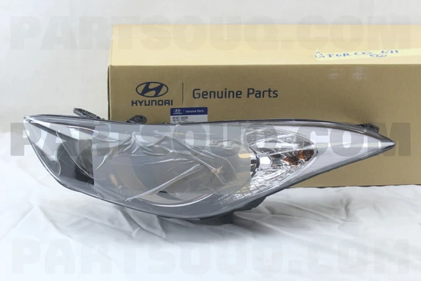 Hyundai Elantra 2014-2015 Ön Far Elektrikli Motorlu Sol (Oem No: 921013X020) ürün görseli 1