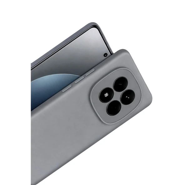 Xiaomi Redmi Note 15 4g Uyumlu First Silikon - Gri - Resim 3