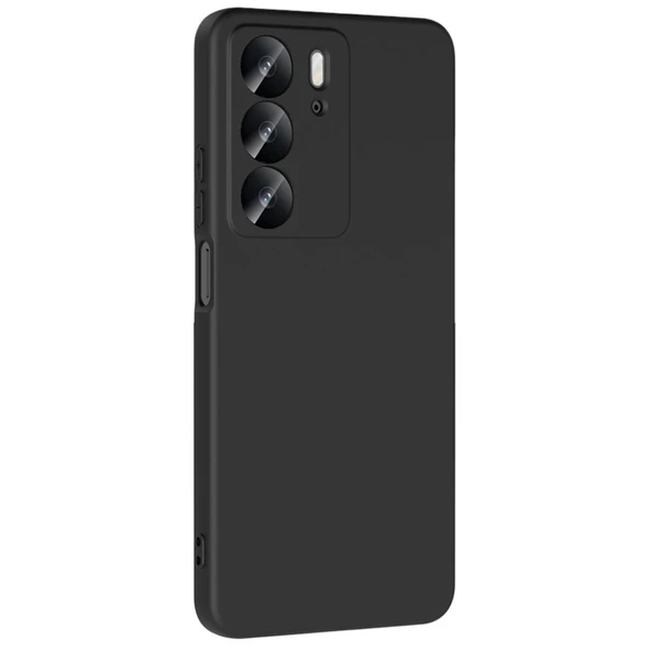 Realme C75 4g Uyumlu First Silikon - Siyah - Resim 3