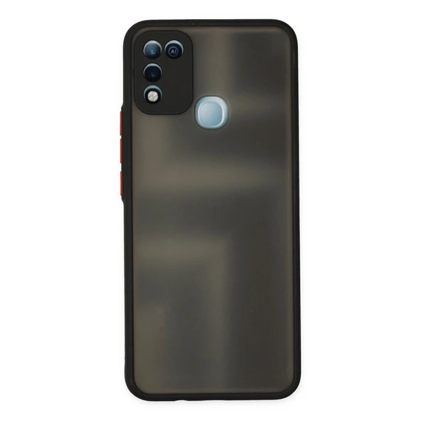 İnfinix Hot 10 Play Uyumlu Kılıf Montreal Silikon Kapak - Siyah ürün görseli 1