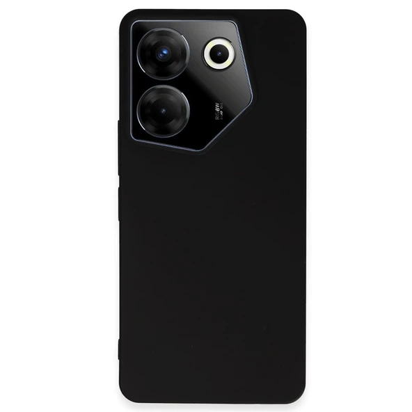Tecno Camon 20 Pro 5g Uyumlu Kılıf First Silikon - Siyah ürün görseli 1