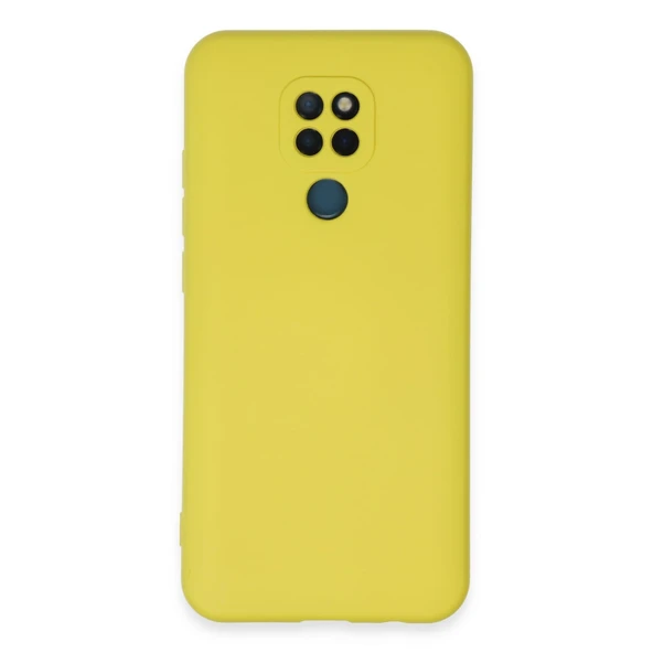 General Mobile Gm 20 Uyumlu Kılıf Nano İçi Kadife Silikon - Sarı ürün görseli 1