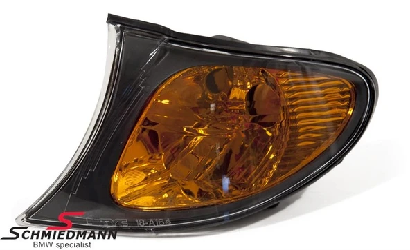 Bmw 3 Serisi 2001-2004 Ön Sinyal Sarı Sol (Oem No: 63137165847) ürün görseli 1