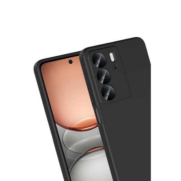 Realme C75 4g Uyumlu First Silikon - Siyah - Resim 2