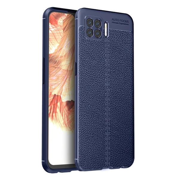 Oppo A73 Uyumlu Kılıf Auto Focus Kapak - Lacivert ürün görseli 1