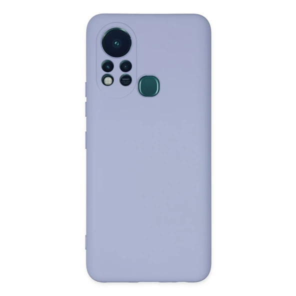 İnfinix Hot 11s Uyumlu Kılıf Nano İçi Kadife Silikon - Lila ürün görseli 1