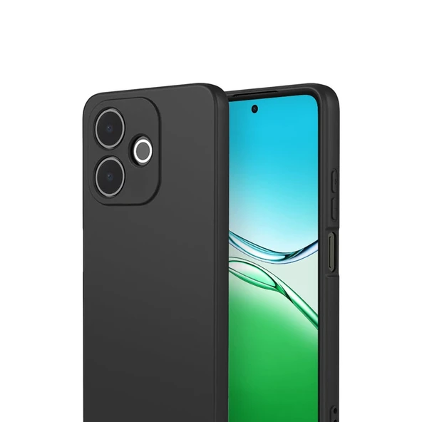 Oppo A5 Pro 4g Uyumlu First Silikon - Siyah - Resim 2