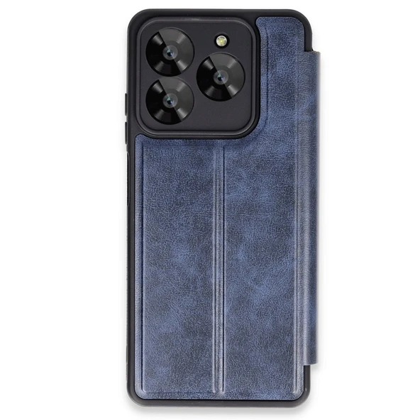 General Mobile Era 30 Uyumlu Kılıf Flip Cover - Lacivert ürün görseli 1