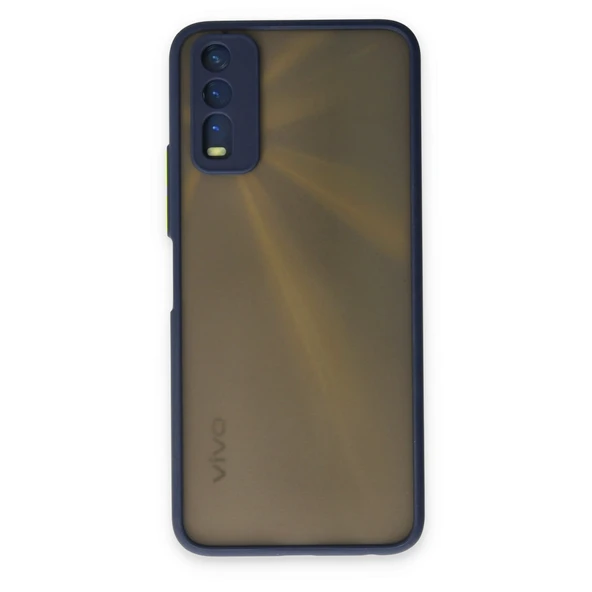 Vivo Y11s Uyumlu Kılıf Montreal Silikon Kapak - Lacivert ürün görseli 1