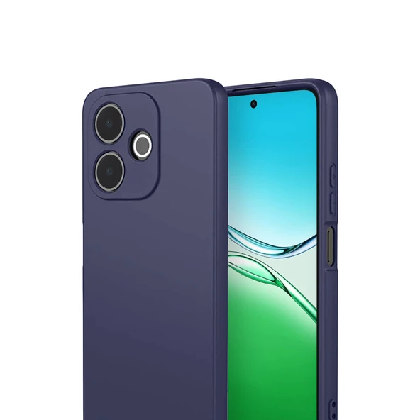 Oppo A5 Pro 4g Uyumlu First Silikon - Lacivert - Resim 2