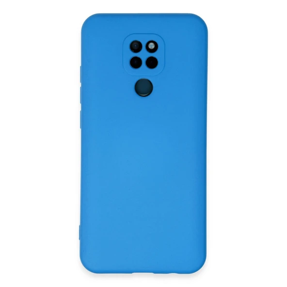 General Mobile Gm 20 Uyumlu Kılıf Nano İçi Kadife Silikon - Mavi ürün görseli 1