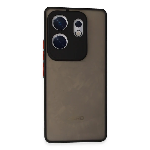 İnfinix Zero 30 4g Uyumlu Kılıf Montreal Silikon Kapak - Siyah ürün görseli 1