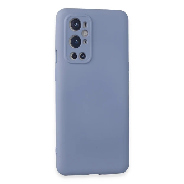One Plus 9 Pro Uyumlu Kılıf Nano İçi Kadife Silikon - Mor ürün görseli 1