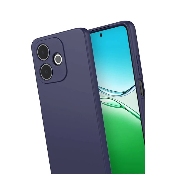 Oppo A5 Pro 4g Uyumlu First Silikon - Lacivert - Resim 3