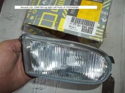 Renault Megane/Clio/R9 Ön Sis Lambası Sol 1995-1999 (Oem No:  7701040680) ürün görseli 1