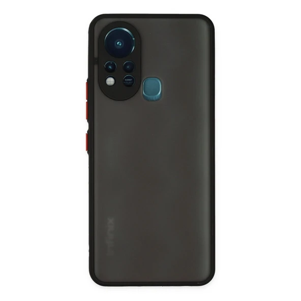 İnfinix Hot 11s Uyumlu Kılıf Montreal Silikon Kapak - Siyah ürün görseli 1