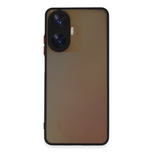 Realme C55 Uyumlu Kılıf Montreal Silikon Kapak - Siyah ürün görseli 1