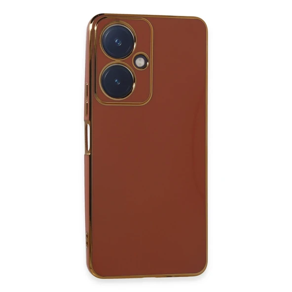Vivo Y27 Uyumlu Kılıf Volet Silikon - Kırmızı ürün görseli 1