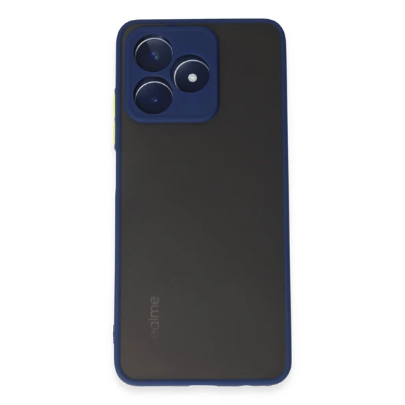 Realme C53 Uyumlu Kılıf Montreal Silikon Kapak - Lacivert ürün görseli 1