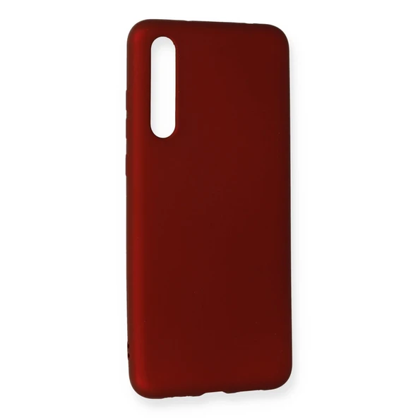 Huawei P20 Pro Uyumlu Kılıf First Silikon - Bordo ürün görseli 1