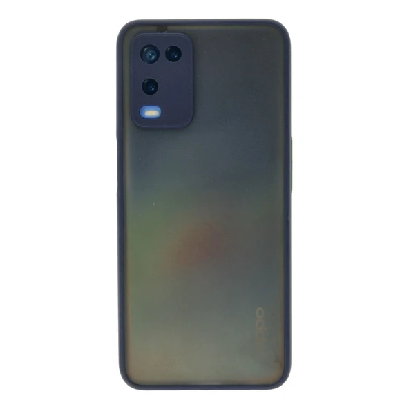 Oppo A54 4g Uyumlu Kılıf Montreal Silikon Kapak - Lacivert ürün görseli 1