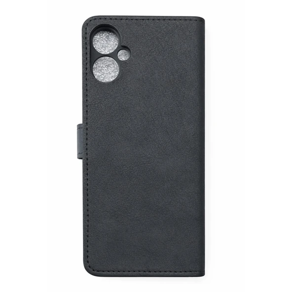 Tecno Spark 9t Uyumlu Trend S Plus Kapaklı Kılıf - Siyah ürün görseli 1