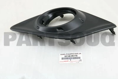 Toyota Hilux Ön Sis Lamba Kapağı Delikli Sol 2015- (Oem No:  521280K170) ürün görseli 1